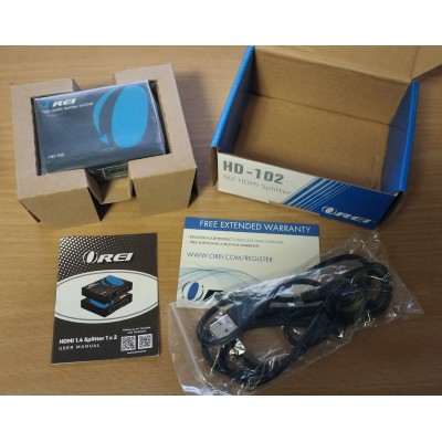 OREI HD-102 1-to-2 HDMI Splitter