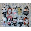 The Nightmare Before Christmas Plush Bag Clips: Near Complete Set of 10