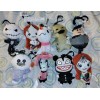 The Nightmare Before Christmas Plush Bag Clips: Near Complete Set of 9