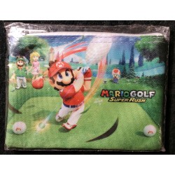 Mario Golf Super Rush Zip Pouch (Brand New, Factory-Sealed)