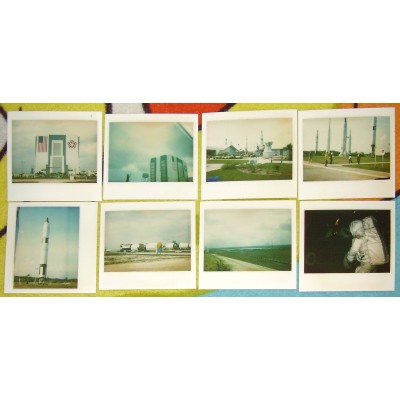 Vintage Photographs Kennedy Space Center Florida Set of 8