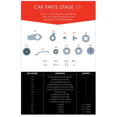 Eaglemoss Ecto-1 Parts Set No.11