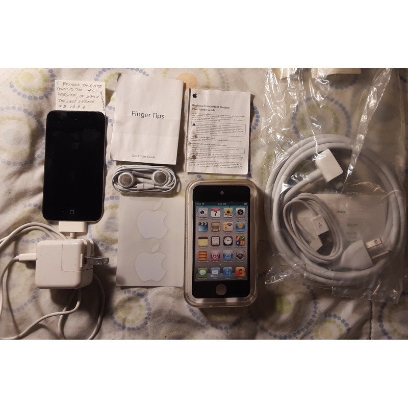 Apple iPod Touch 8GB 4th Generation with Installed Games [technically 4.5/5th Generation]