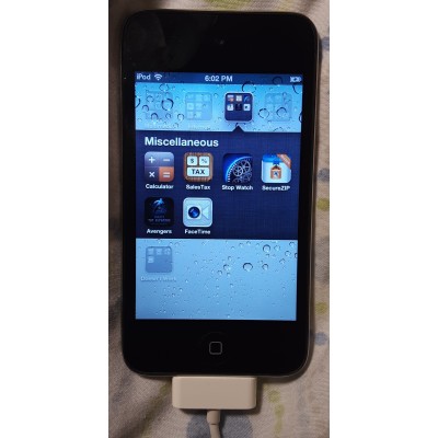 Apple iPod Touch 8GB 4th Generation with Installed Games [technically 4.5/5th Generation]