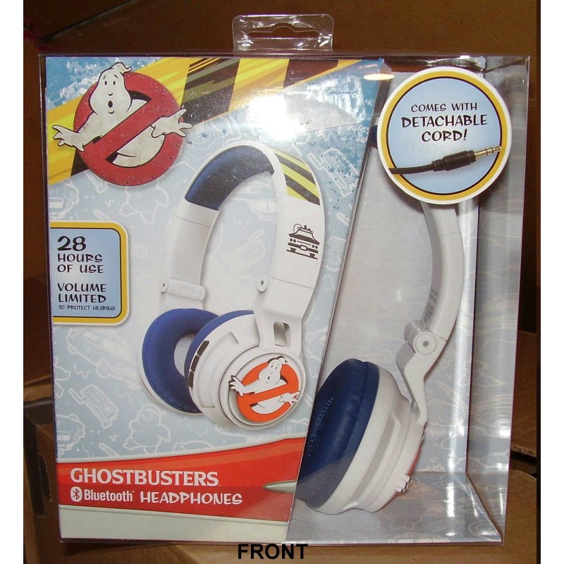 Ghostbusters Cord/Cordless Bluetooth Kids Headphones (NEW)