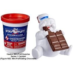 Sealed Hasbro Mini-Puft Surprise Series 1 Canister (Figure N02: Mini-Puft Eating Chocolate)