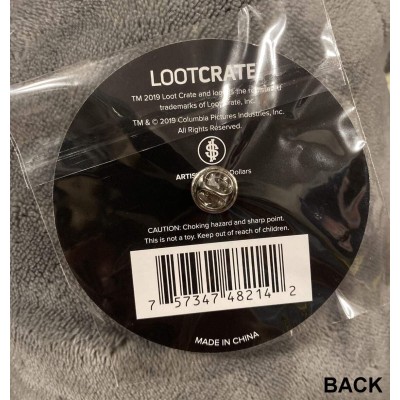 LootCrate Ghostbusters Terror Dog Enamel Pin