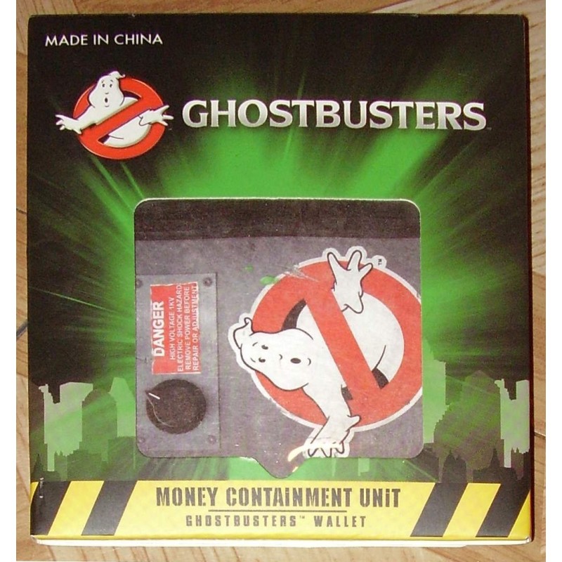 NerdBlock Ghostbusters Money Containment Unit Ghost Trap Tyvek Wallet