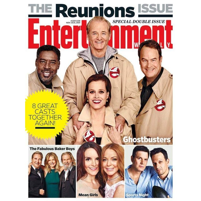 Entertainment Weekly Magazine - November 14 / 21, 2014 - Ghostbusters Reunion Cover