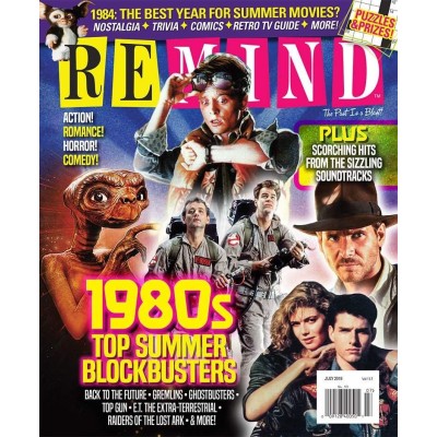 Remind Magazine - July 2019 - 1980s Top Summer Blockbusters