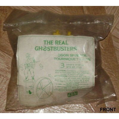 McDonald's The Real Ghostbusters Egon Spinner Happy Meal Toy/Bike Accessory (Canada, 1990)