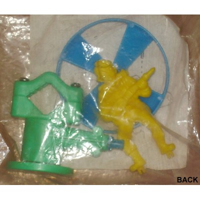 McDonald's The Real Ghostbusters Egon Spinner Happy Meal Toy/Bike Accessory (Canada, 1990)