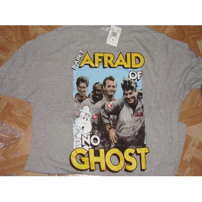 Official Ghostbusters I Ain't Afraid of No Ghost Photo T-Shirt (Adult Size: Extra Large/XL)