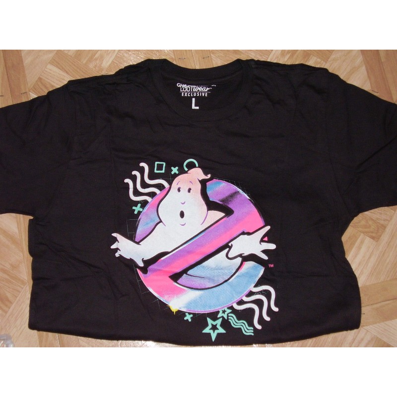 Official LootCrate Ghostbusters ESP Logo T-Shirt (Adult Size: Large/L)