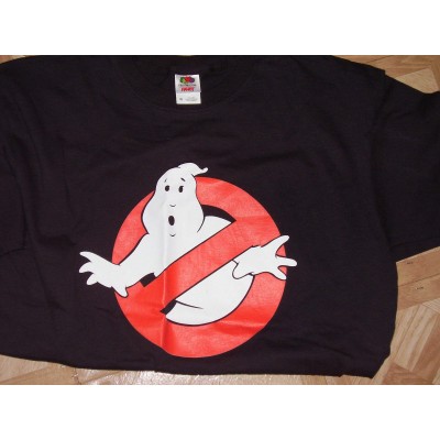 Official Ghostbusters No Ghost Logo T-Shirt (Adult Size: Extra Large/XL)