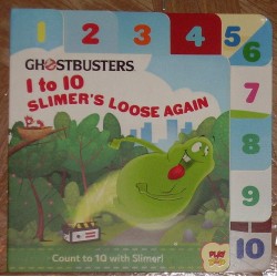 Ghostbusters: 1 to 10 Slimer's Loose Again Board Book
