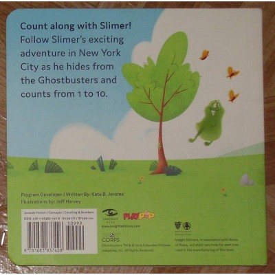 Ghostbusters: 1 to 10 Slimer's Loose Again Board Book