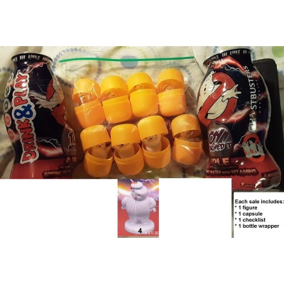 Ghostbusters Afterlife Drink & Play Mini-Puft Figure No.4 (Tongue Sticking Out)