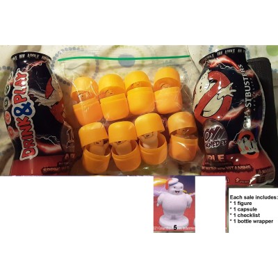 Ghostbusters Afterlife Drink & Play Mini-Puft Figure No.5 (Happy, Arms By Sides)