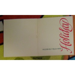 Lot of 2 Vintage Roosevelt Field Mall Holiday 1990 Paper Frames