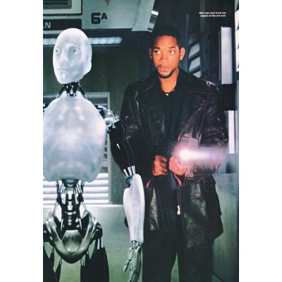 Magazine Photo - Alan Tudyk & Will Smith (iRobot)