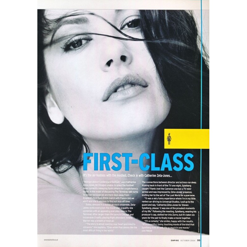 Magazine Photo - Catherine Zeta Jones