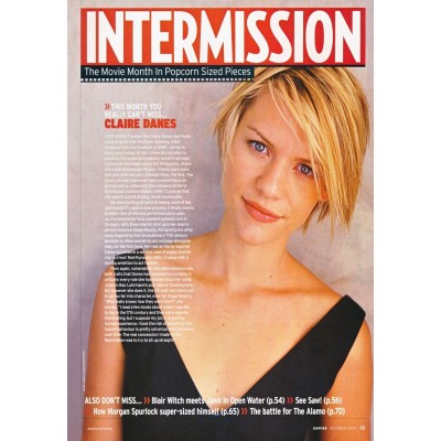 Magazine Photo - Claire Danes