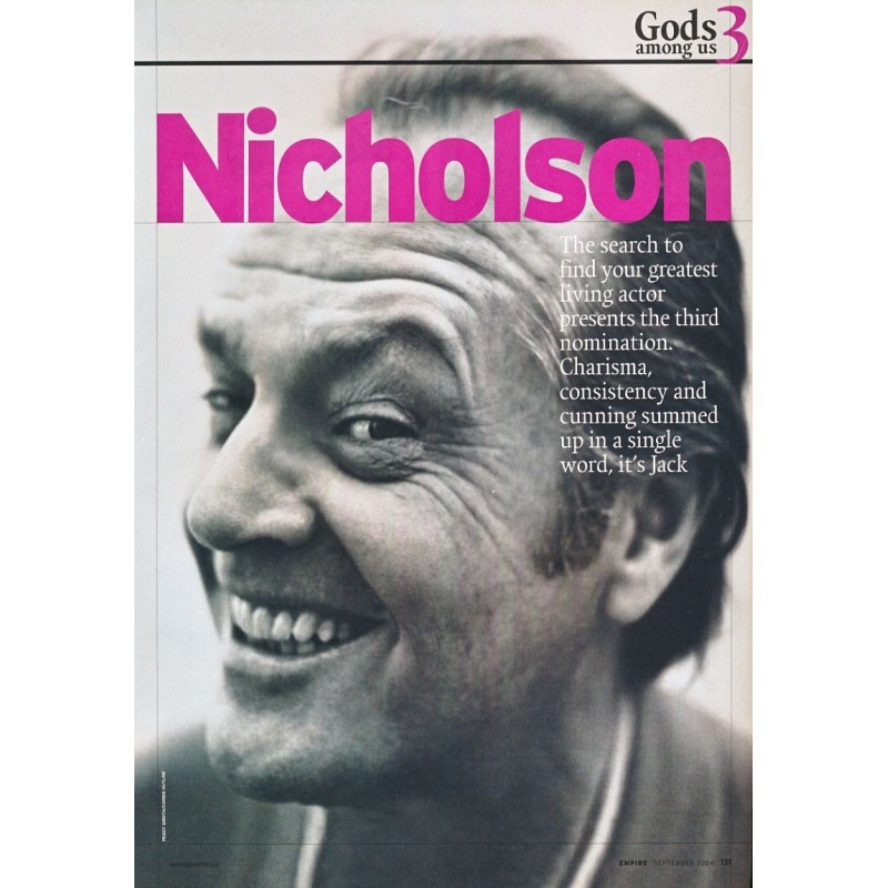 Magazine Photo - Jack Nicholson (Smile)