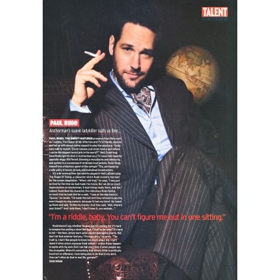 Magazine Photo - Paul Rudd