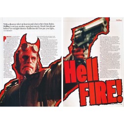 Magazine Photo - Ron Perlman (Hellboy) (2-Page Spread)
