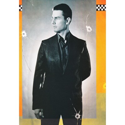 Magazine Photo - Tom Cruise (Bullet Holes)