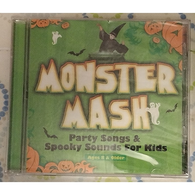 Monster Mash: Party Songs & Spooky Sounds for Kids Audio CD