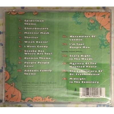 Monster Mash: Party Songs & Spooky Sounds for Kids Audio CD