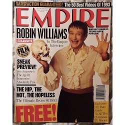 Empire Magazine January 1994 Robin Williams Cover