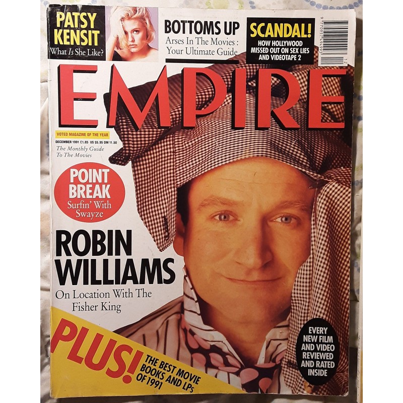 Empire Magazine December 1991 Robin Williams Cover