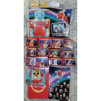 McDonald's Happy Meal Changeables 2026 Lot of 12 Toys + Boxes + Apple Wrapper