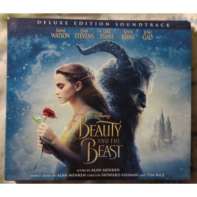 Disney's Beauty and the Beast (2017 Live-Action) Deluxe Edition Soundtrack 2-Disc Audio CD