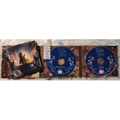 Disney's Beauty and the Beast (2017 Live-Action) Deluxe Edition Soundtrack 2-Disc Audio CD
