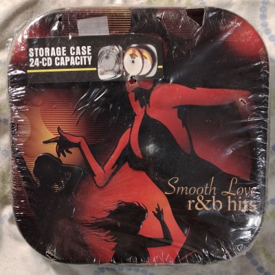 Smooth Love R&B Hits 24-Disc CD DVD Metal Storage Case Holder