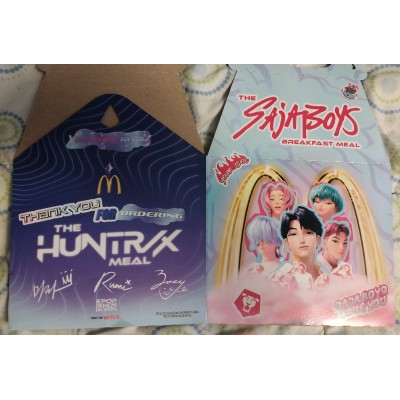 McDonald's K-Pop Demon Hunters Meal Promotional Materials