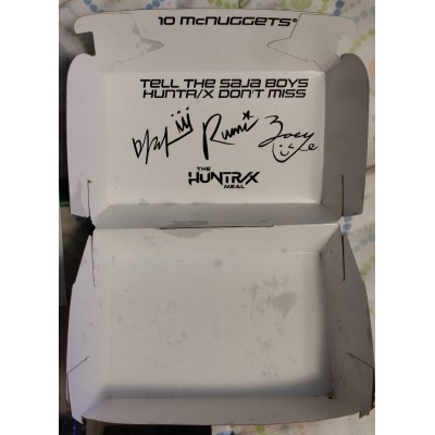 McDonald's K-Pop Demon Hunters Meal Promotional Materials