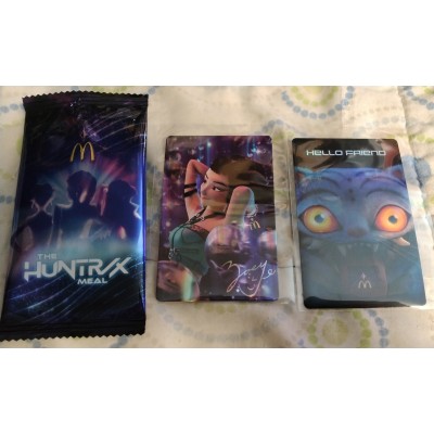 McDonald's K-Pop Demon Hunters Meal Promotional Materials
