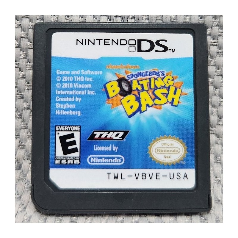 Spongebob's Boating Bash (Nintendo DS) (Game Only, Tested)