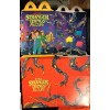 McDonald's Happy Meal Stranger Things: Tales From '85 Near-Complete Lot of 9 Toys/Book + Stickers + Boxes + Apple Wrapper