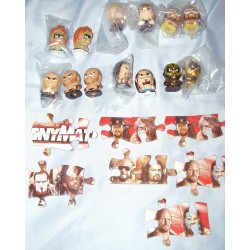 WWE Teenymates Series 1 Lot of 13 Macho Man Ultimate Warrior Dean Ambrose