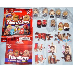 WWE Teenymates Series 2 Lot of 10 Macho Man Mankind Sting Dean Ambrose
