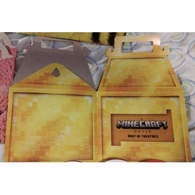 McDonald's Minecraft Movie Promotional Materials