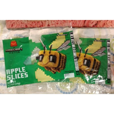 McDonald's Minecraft Movie Promotional Materials
