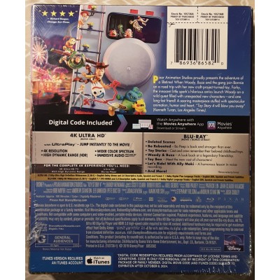 Toy Story 4 (Target-Exclusive) 4K UHD + Blu-ray + Digital Code (Brand New, Factory-Sealed)