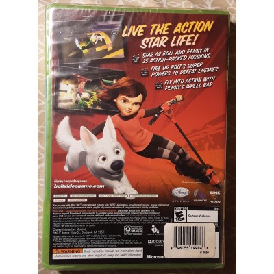 Disney's Bolt (Xbox 360) (Brand New, Factory-Sealed)